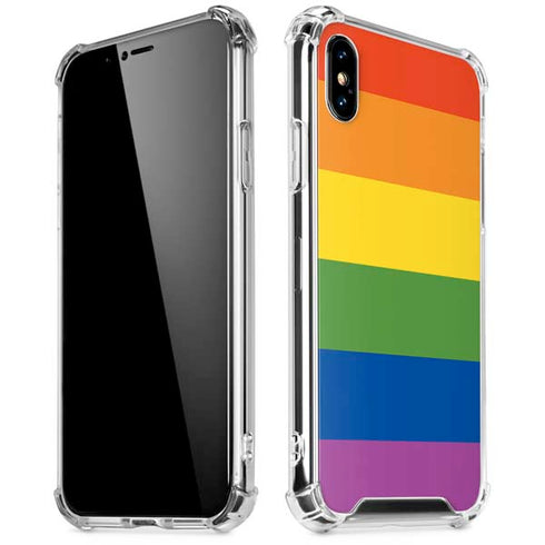 The Rainbow Flag iPhone XS Max Clear Case